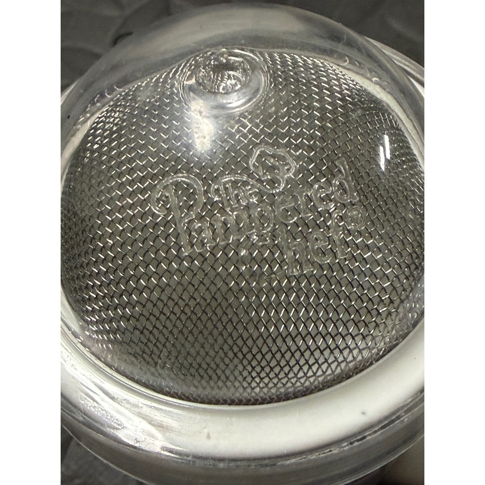 Pampered Chef Flour Sugar Shaker Duster 1695 Powdered Mesh Cap Vintage NWOT - Picture 6 of 7